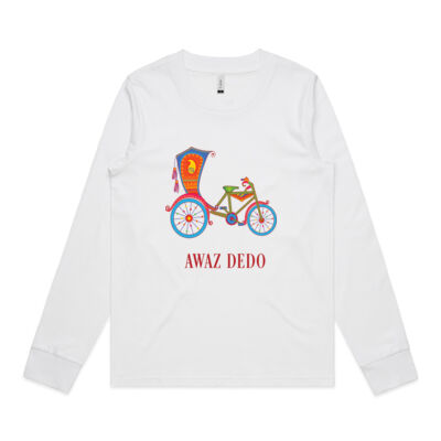 Awaz dedo: Women's Long Sleeve T-Shirt Thumbnail