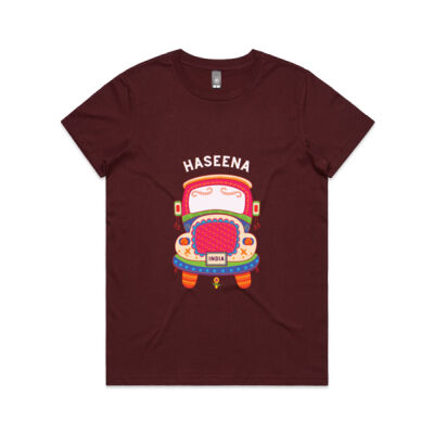 Haseena Women's T-Shirt dark colours Thumbnail