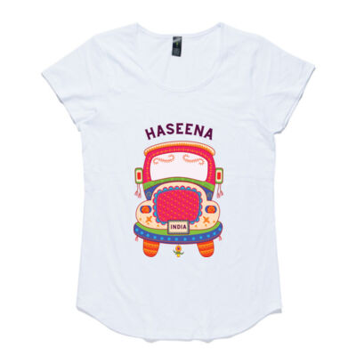 Haseena Women's Scoop Tee light colours Thumbnail