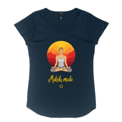 Moksh mode on: Women's Scoop Tee Thumbnail